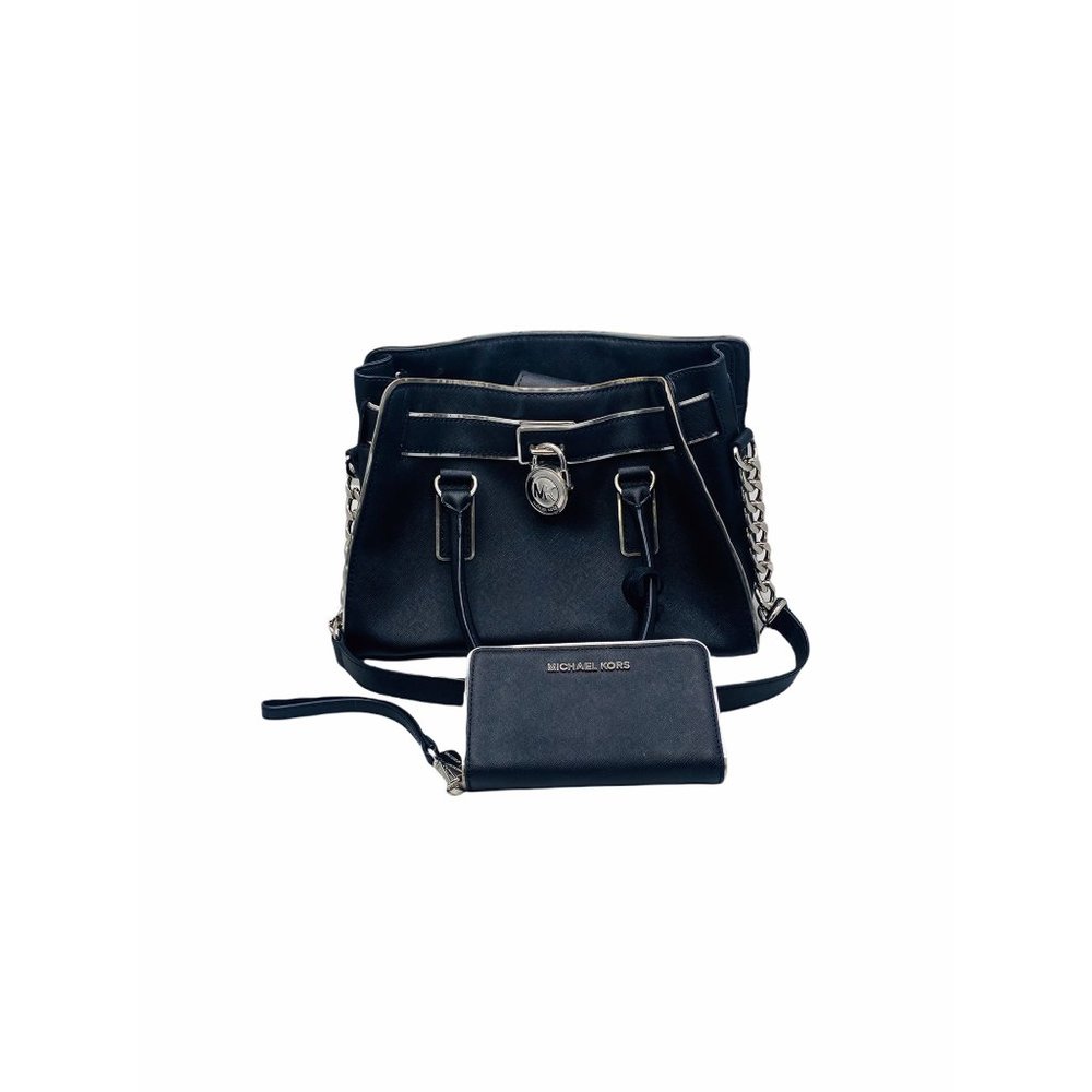 Michael Kors Saffiano Leather Large Handbag and Wallet